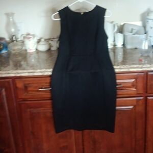 Black A Line Sleeveless Dress by Calvin Klein